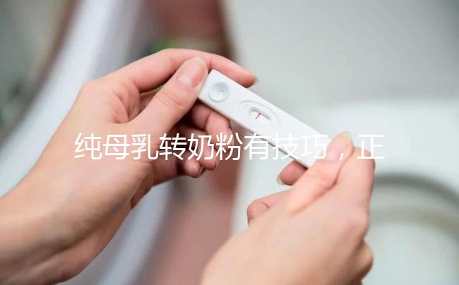 純母乳轉(zhuǎn)奶粉有技巧，正確喂養(yǎng)可避免惡心、嘔吐