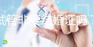 做試管非要結(jié)婚證嗎？試管是不是需要結(jié)婚證