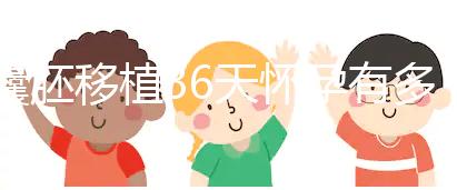 囊胚移植36天懷孕有多少周了？孕囊正常沒胎心還有希望嗎？
