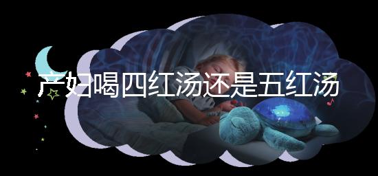 產婦喝四紅湯還是五紅湯？兩者區別大對比