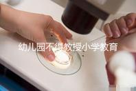 幼兒園不得教授小學(xué)教育內(nèi)容,真相其實(shí)是這5個原因