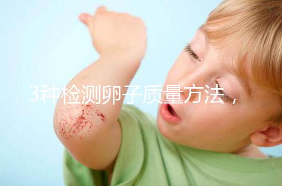 3種檢測卵子質量方法,怎么做才能促進卵泡發育